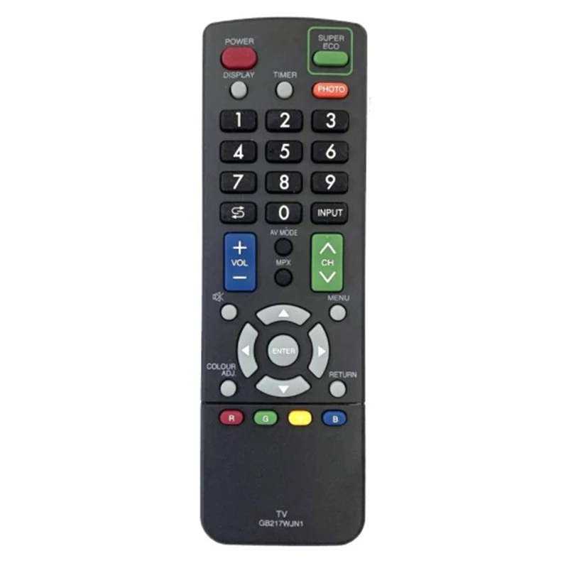 

Remote Control, For SHARP GB217WJN1 TV/LED/LCD Remote Control Replacement GB217WJSA GB215WJSA