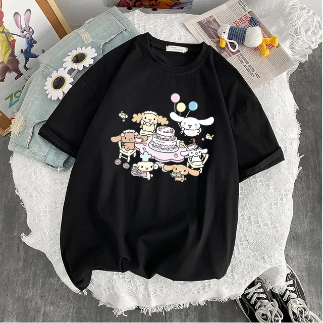 

Y2K T-shirt Summer Street Beauty Bratz Handsome Fashion Women's Simple Loose Cotton Short Sleeve T-shirt Harajuku Top Shirts Tee