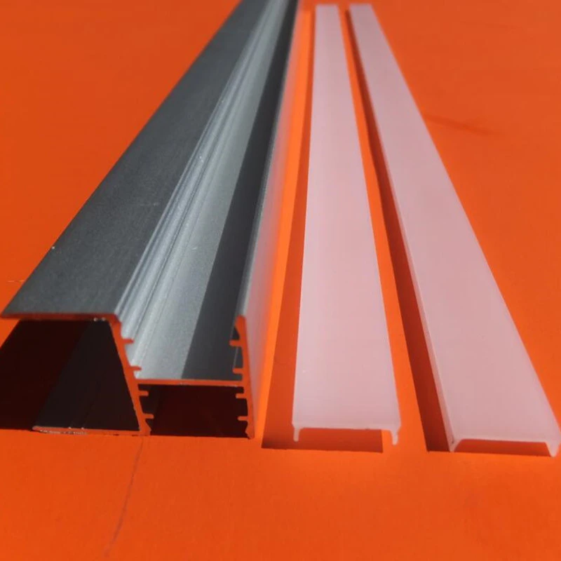 

Free Shipping 70M/Lot 2M Led Aluminum Profile with Cover and End Caps for 5050 3528 5630 Led Strip, Led Aluminum Channel