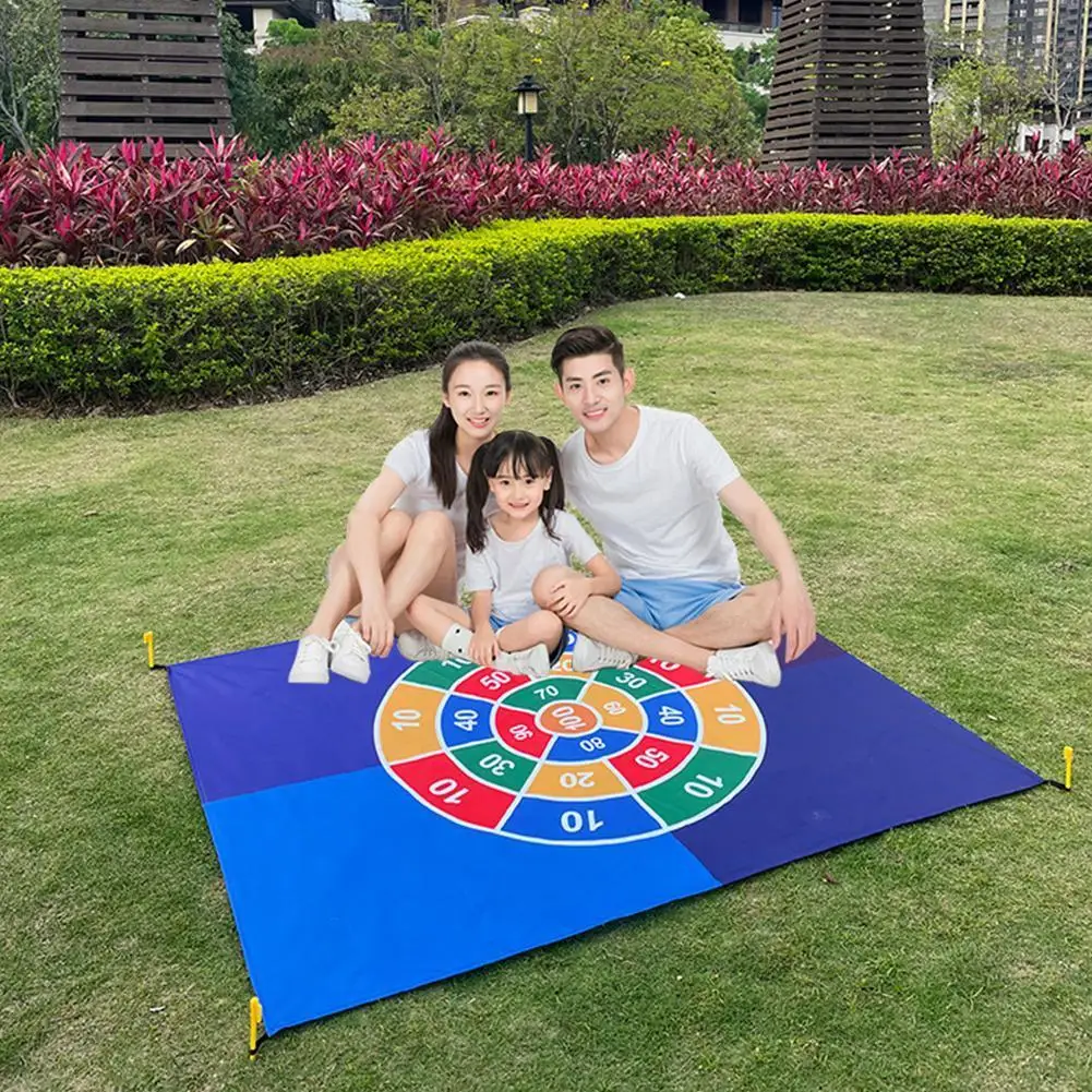 

Game Blanket Punching Bag Shot Scoring Game Mat Multifunctional Windproof Pad Lightweight Outdoor Waterproof Playing Picnic L5R8