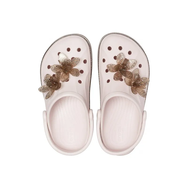 CROCS Bayaband Glitter Floral Clog UNISEX|Пляжные и уличные сандалии| |