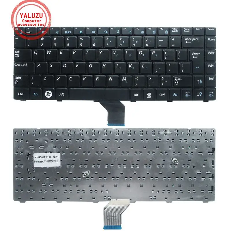 Клавиатура YALUZU US для ноутбука Samsung черная клавиатура R520 R522 R522H R518 R550 R450 R513 R515