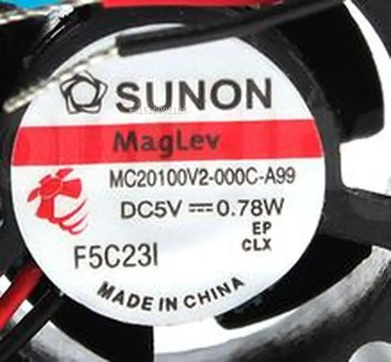 

for MC20100V2-000C-A99 2010 5V 0.78W miniature micro cooling fan Free shipping
