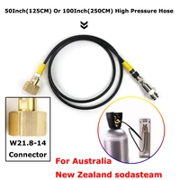 new sodastreamsoda club to external co2 tank adapter and hose kit quick disconnect connector for australia and new zealand