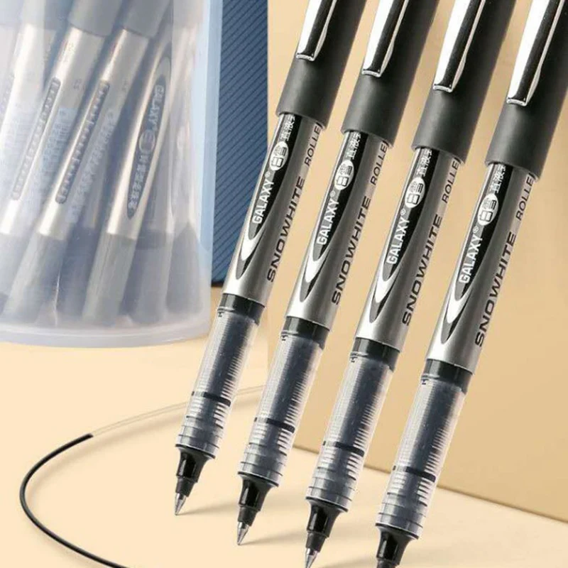 

Luxury quality 155 Student School Ballpoint pen Office accessories Stationery gel Pens Big Ink Capacity New