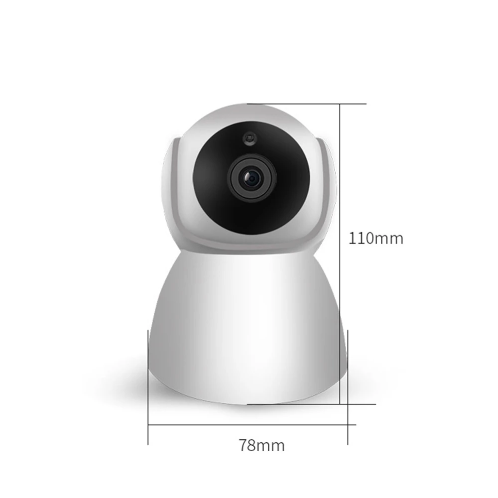 1080P HD беспроводная WiFi PTZ IP камера двухсторонняя аудио 360 градусов панорамная мини