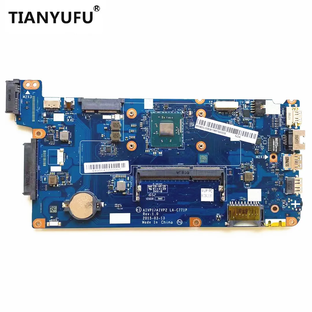 Материнская плата AIVP1/AIVP2 для Lenovo LA C771P 100 15IBY материнская ноутбука с процессором