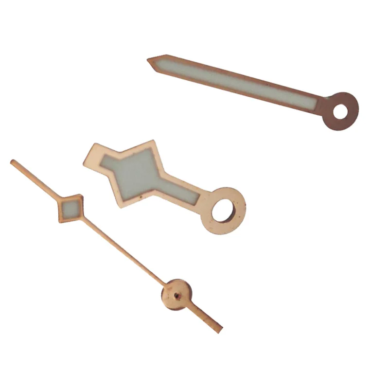 

3pcs Blue Luminous Watch Hands Silver Rose Gold Watch Hands With Watch Accessories For 2824 Series Movement Mechanical Movement
