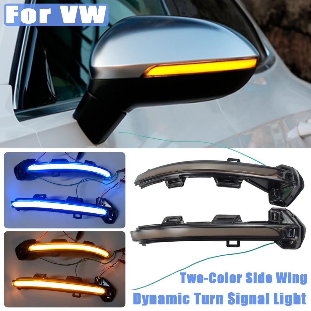 

LED Dynamic Turn Signal Blinker For Volkswagen VW Passat B8 2015-2020 For Arteon 2016-2017 Side Rear-View Mirror Indicator Light
