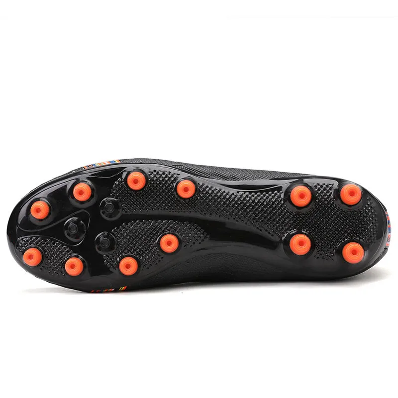 Новые мужские футбольные ботинки с высоким берцем водонепроницаемая