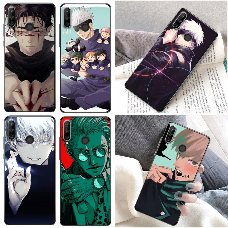 

Jujutsu Kaisen Fushiguro Megumi Satoru Gojo Yuji Itadori Sukuna Phone Case For Huawei P30 Pro Lite Back Cover Carcasa
