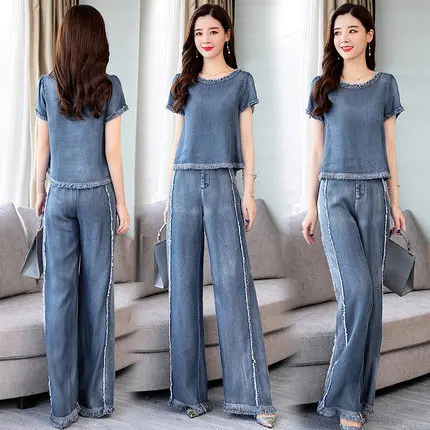 Комплект из двух предметов рубашка и топ новинка 2020 модные повседневные летние