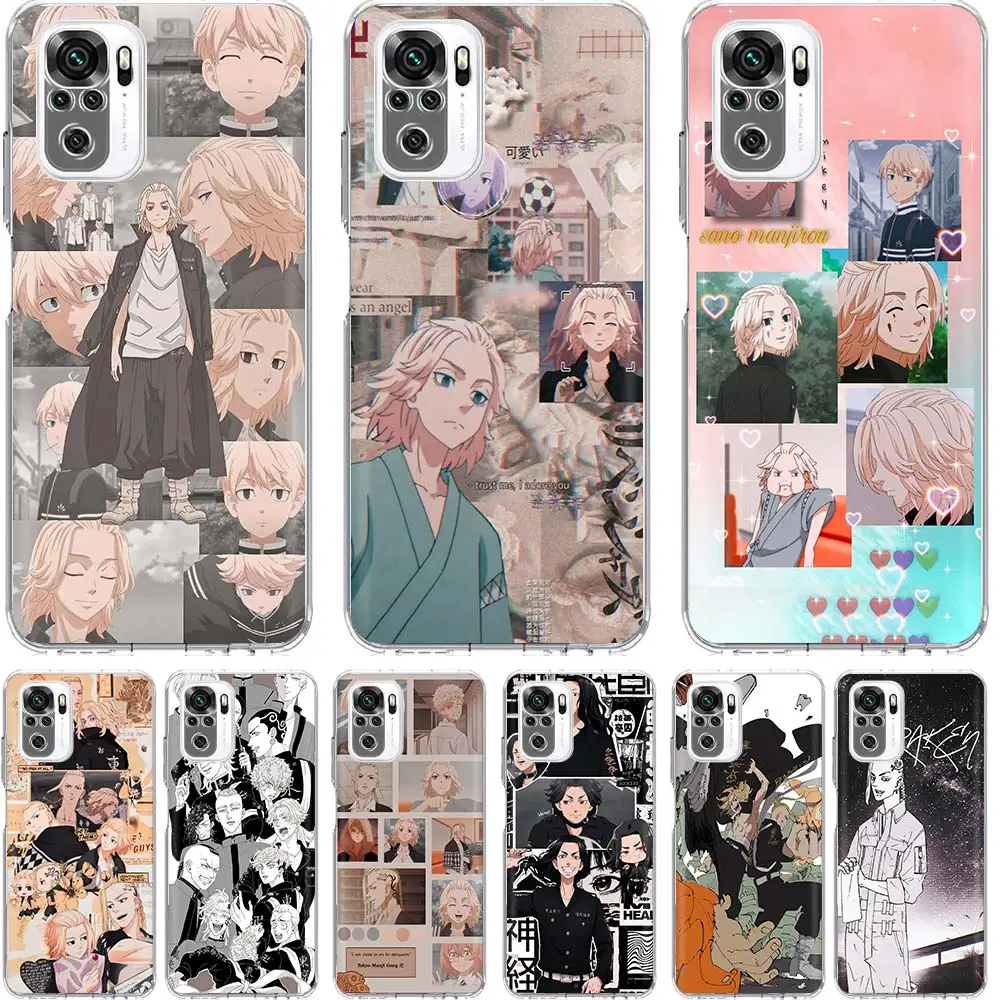 

Tokyo Revengers Phone Case Funda For Xiaomi Redmi Note 10 Pro 9S 10S 9 8 Pro 8T 8A 9A 9C 7 7A 6 6A Soft Cover Coque