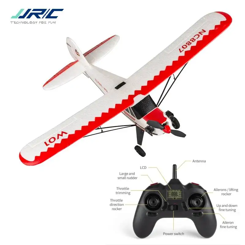 

JJRC W01-J3 Fixed Wing 505mm Wingspan 2.4Ghz 3CH Light Weight 6-axis Gyroscope RTF Ready to Fly RC Airplane Outdoor Models Toys