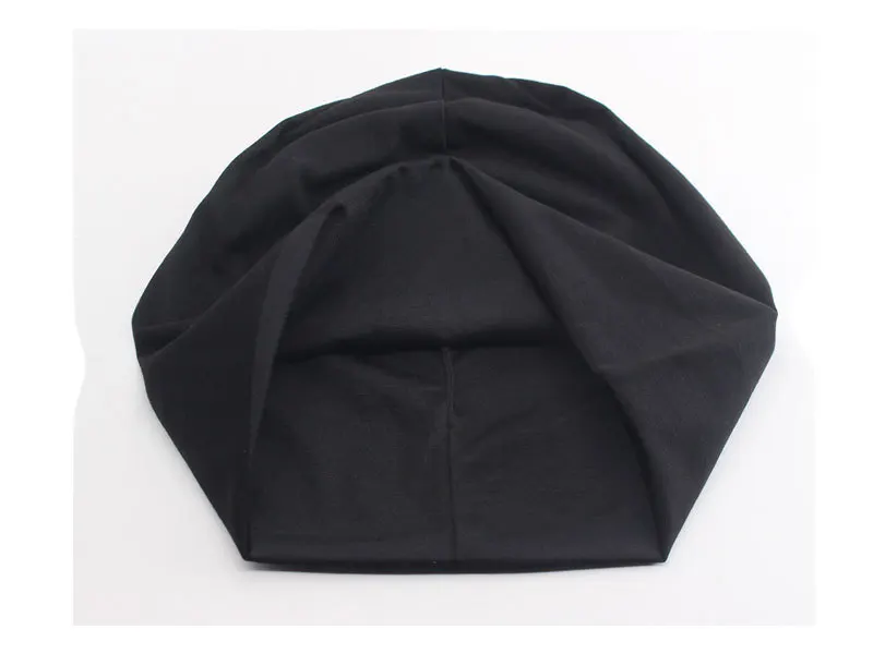 

Man Letters Rock Turban Hat Elastic Cotton Spring Autumn Beanie European American Cool Street Hat Hip Hop Dancing Fashion Cap
