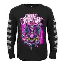 2 вида конструкций harajuku В уничтожения Deathcore rock band рокер для мужчин