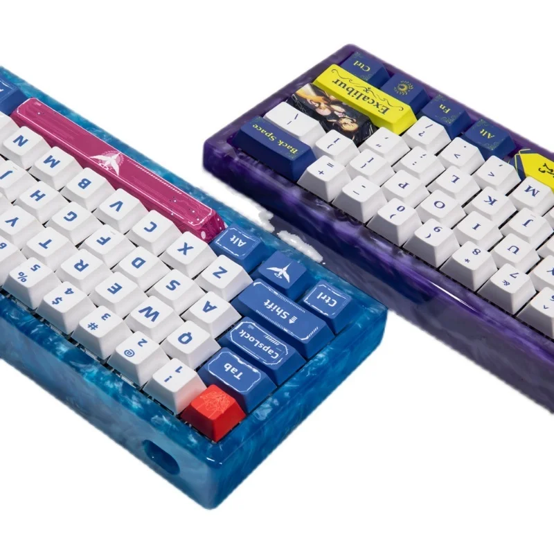 

Gh60 Base Resin Transparent Mechanical Keyboard PCB Customized DIY Blue Green Purple Yellow White Black For GH60 XD60 XD64