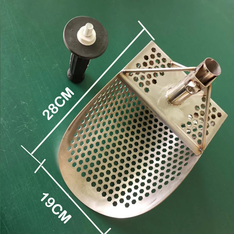 Песок-совок для обнаружения металла нержавеющая сталь с шестигранными