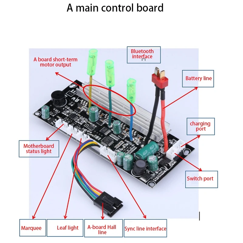 Стабильная материнская плата для баланса скутера печатная Bluetooth