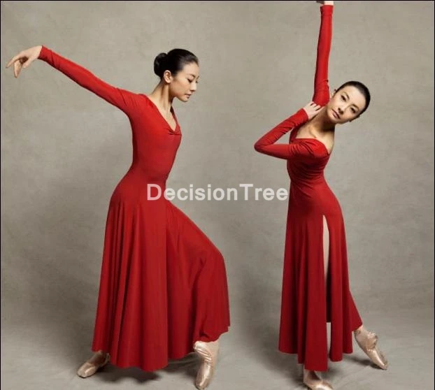 Vestido de baile de salón de Vals, vestido de competición de ballet, Ropa de baile de ballet rojo estándar, Vestido largo de tango, 2022