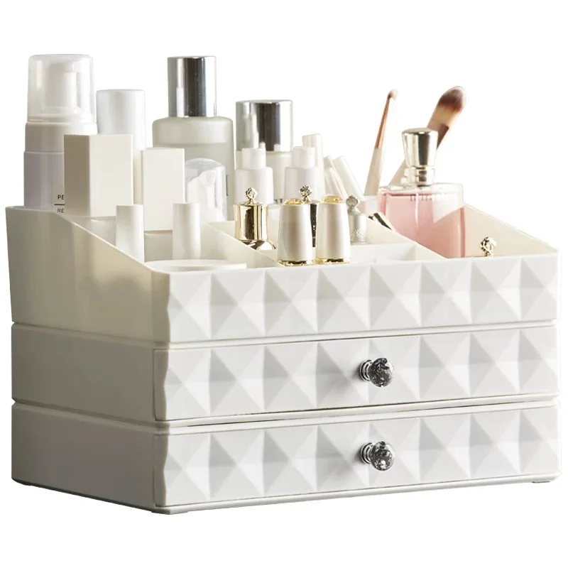 

Multi-Function Desktop Sundry Makeup Organizer Cosmetics Drawer Jewelry Storage Box Container Makeup Lipstick Holder