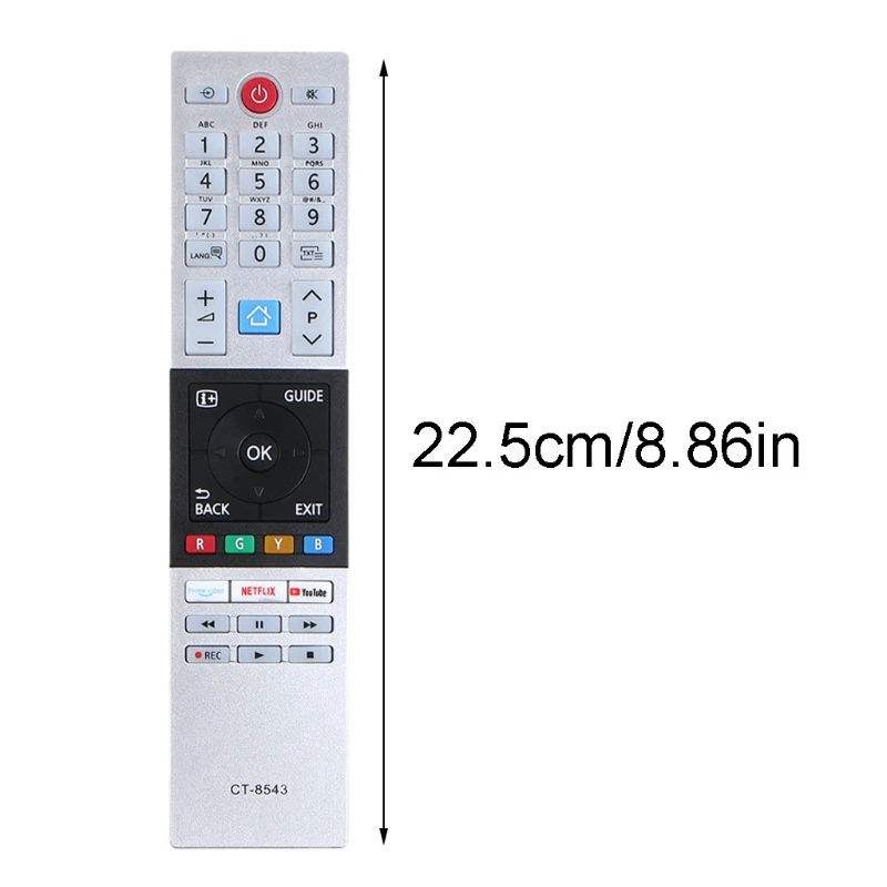 

CT-8543 Remote Control for Toshiba LED HD TV for CT-8517 CT-8528 CT-8516 CT-8536