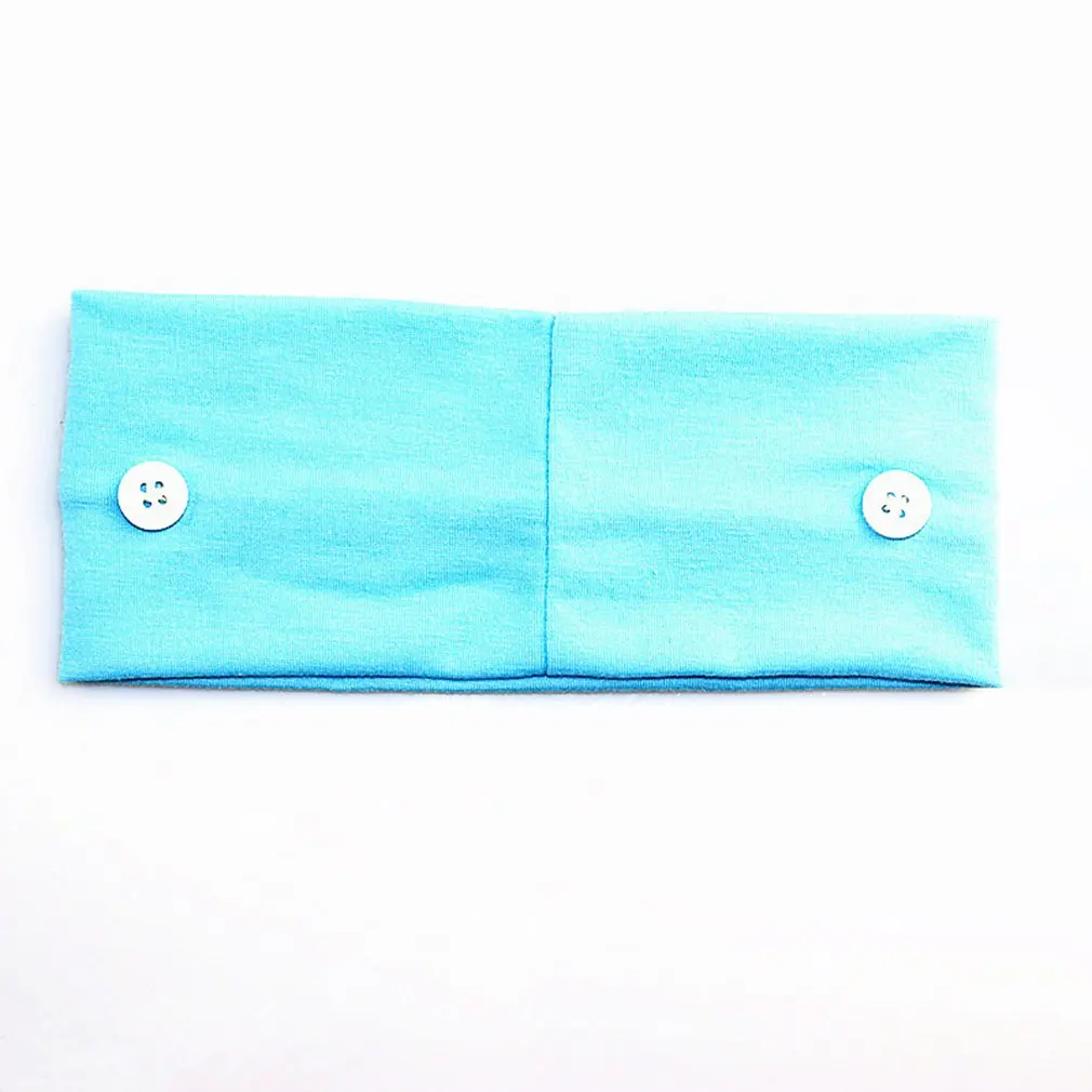 Маска аксессуары резинка для волос на пуговицах эластичная лента фитнеса