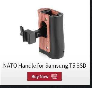 SmallRig Универсальный держатель для внешнего SSD держатель зажим с холодной башмаком и 1/"-20 винтов-2343
