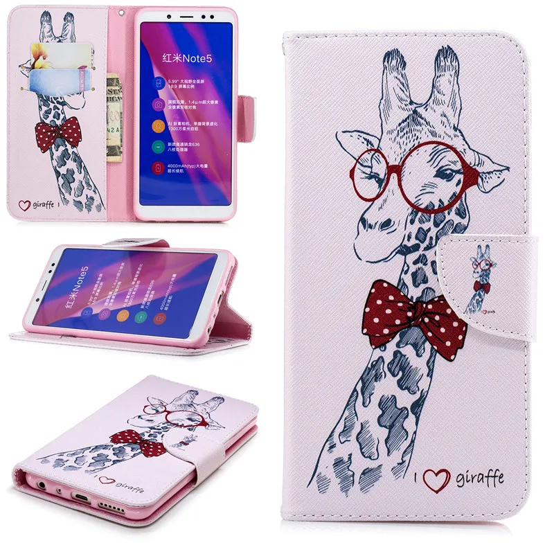 Кожаный чехол-книжка из искусственной кожи чехол для Xiaomi mi A1 A2 Lite Red mi 8 8A 7 7A 6 6A Note 8T Note 5, 6, 7, K20 Pro 4 4X чехол-портмоне с функцией подставки чехол для телефона