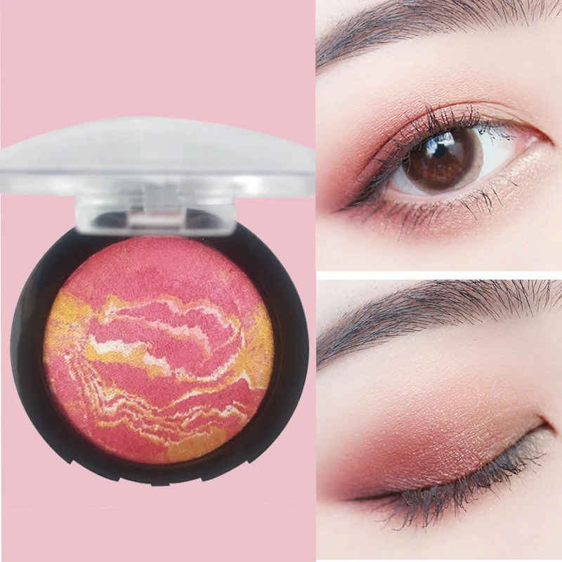 Бархатные светящиеся тени для век пудра выпечки яркий макияж эффект мерцающие