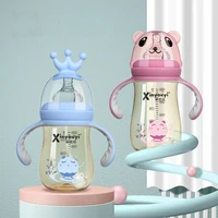 ppsu baby bottles drinking cup feeding bottle wide caliber multifunctional drinking milk drinking water dual use bottle bpa free