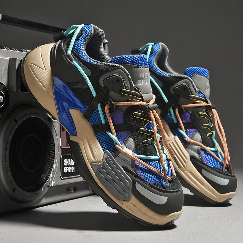 

Fashion Men Breathable Casual Shoes Women Heightening Casual Shoes Outdoor Sports Shoes Wear Resistant Antiskid