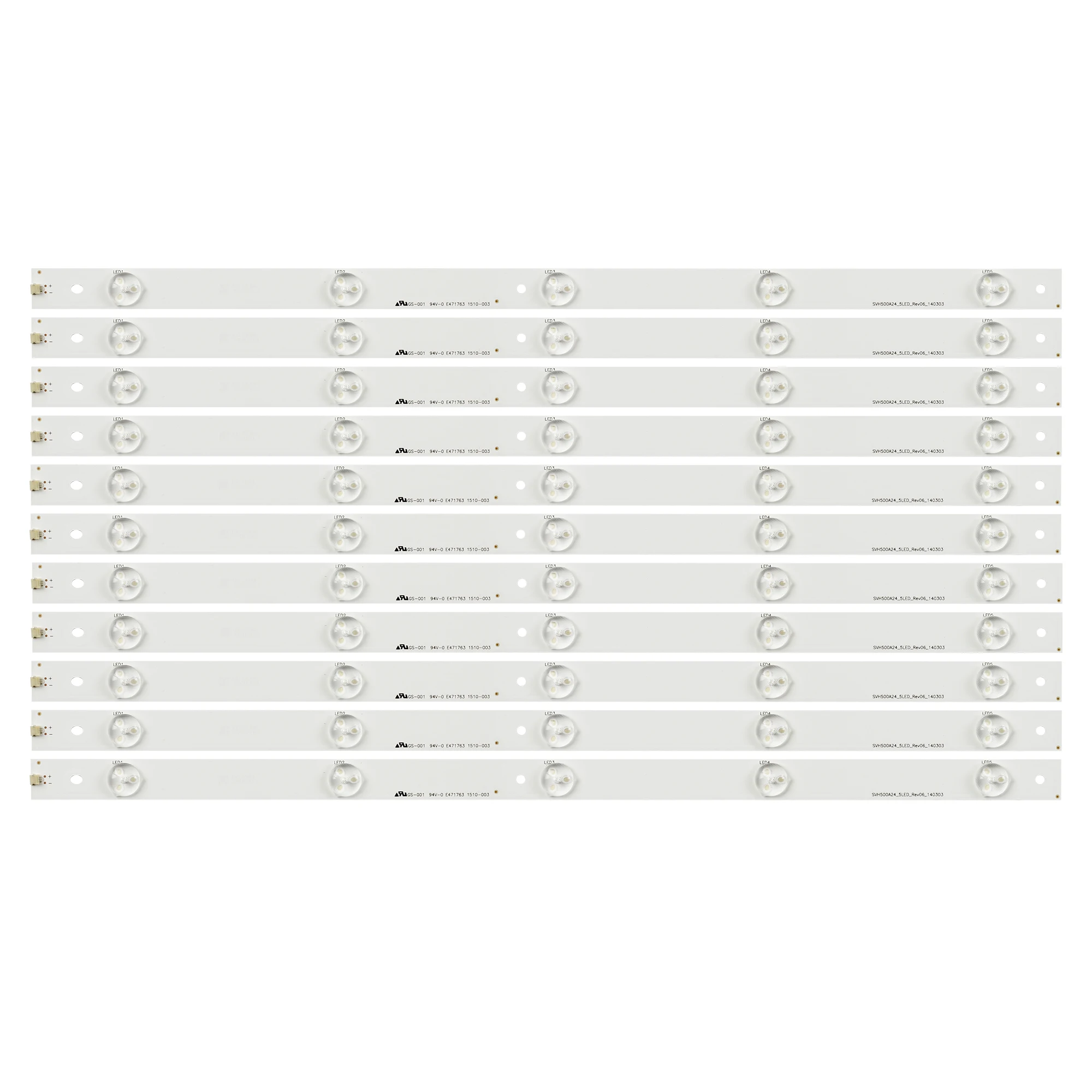 Новинка 5 светодиодный 492 мм светодиодная подсветка для LC-50N5000U 50H4D 50H5GB 50H4C 50H5C SVH500A60