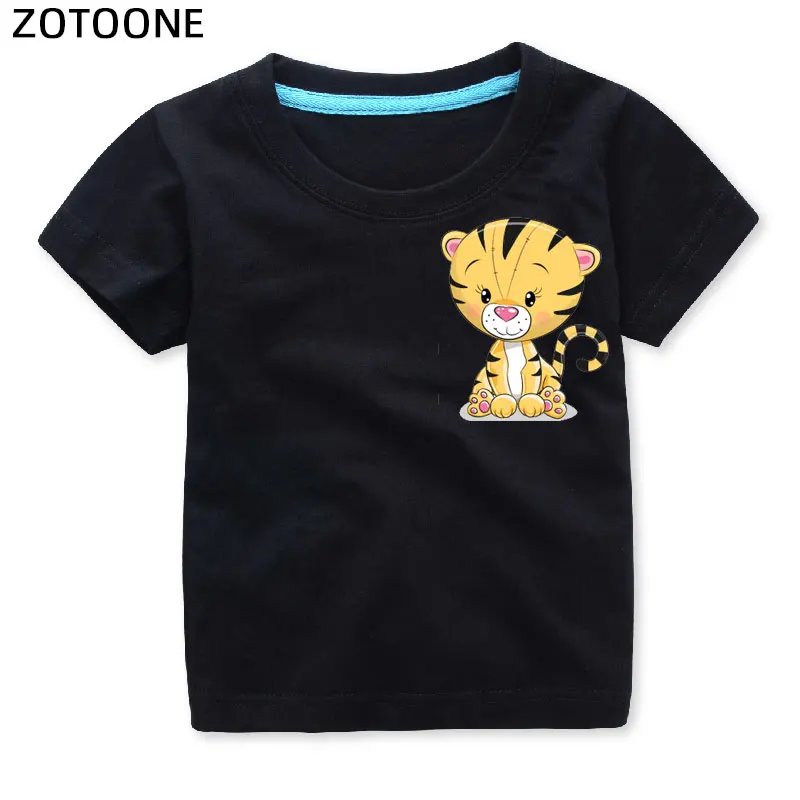 ZOTOONE очень странные дела с изображением милых животных утюг на патчи для детей