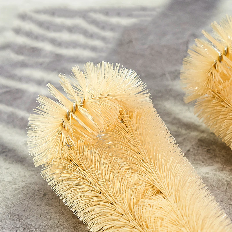 Деревянная ручка колпачок для бутылки щетки Стекло бутылка Чистящая Щетка Кухня