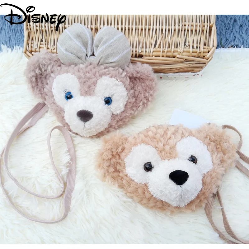 

Disney Cartoon Cute Plush Wallet Duffy Shirley May Children's Coin Purse Shoulder Bag Messenger Bag Fashion