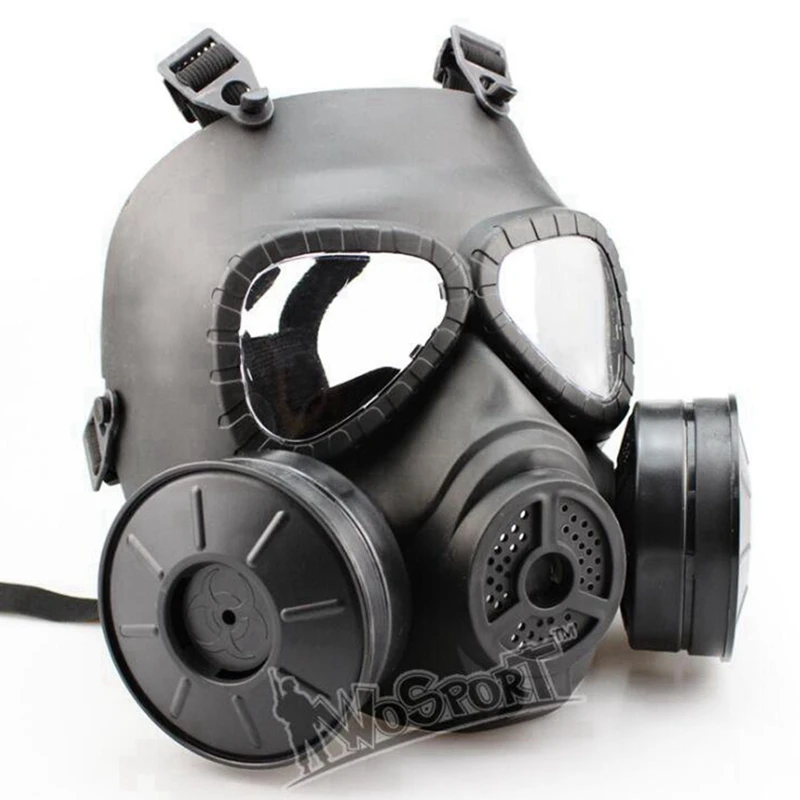 Тактическая охотничья маска с газовой головкой M04 пустышка череп полное лицо