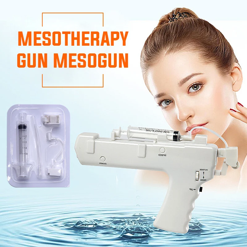 

25D Vanadium Titanium Crystal Injection Gun Mesotherapy Rejuvenation Wrinkle Removal Beauty Machine No Needle Skin Care Tool
