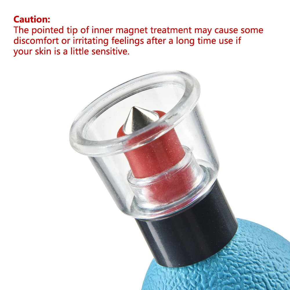 

3PCS Magnetic Vacuum Suction Cup Cupping Can Body Acupuncture Massage Jars Magnetic Aspirating Sucker Apparatus Cupping Therapy