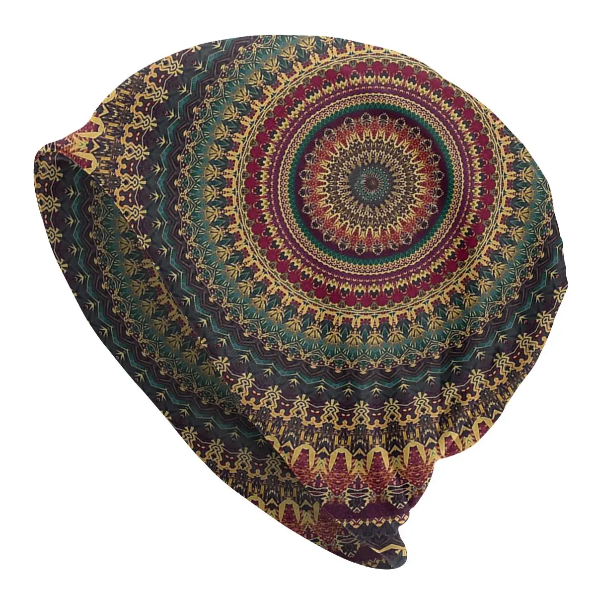 

Stylish Mandala Circle Beanies Christmas Gift Men Women Knit Cap