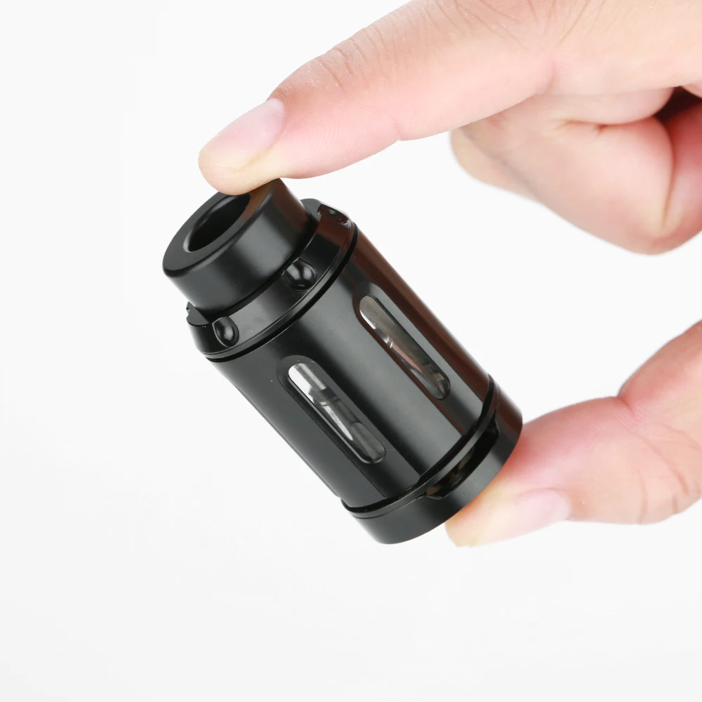 Squid Industries Peacemaker V2 Subohm Tank 8.5ml/5.5ml Atomizer 0.2ohm/ 0.8ohm Coil Vape Fit Double Barrel V3 VS Zeus X RTA |