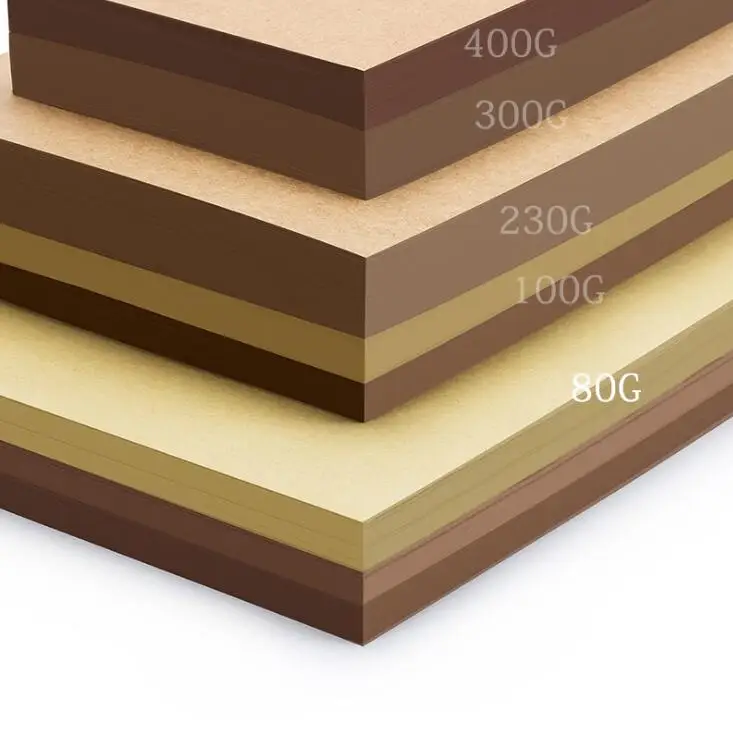 50 шт. A5 крафт-бумага жесткая сделай сам ручная работа картонная бумага плотная