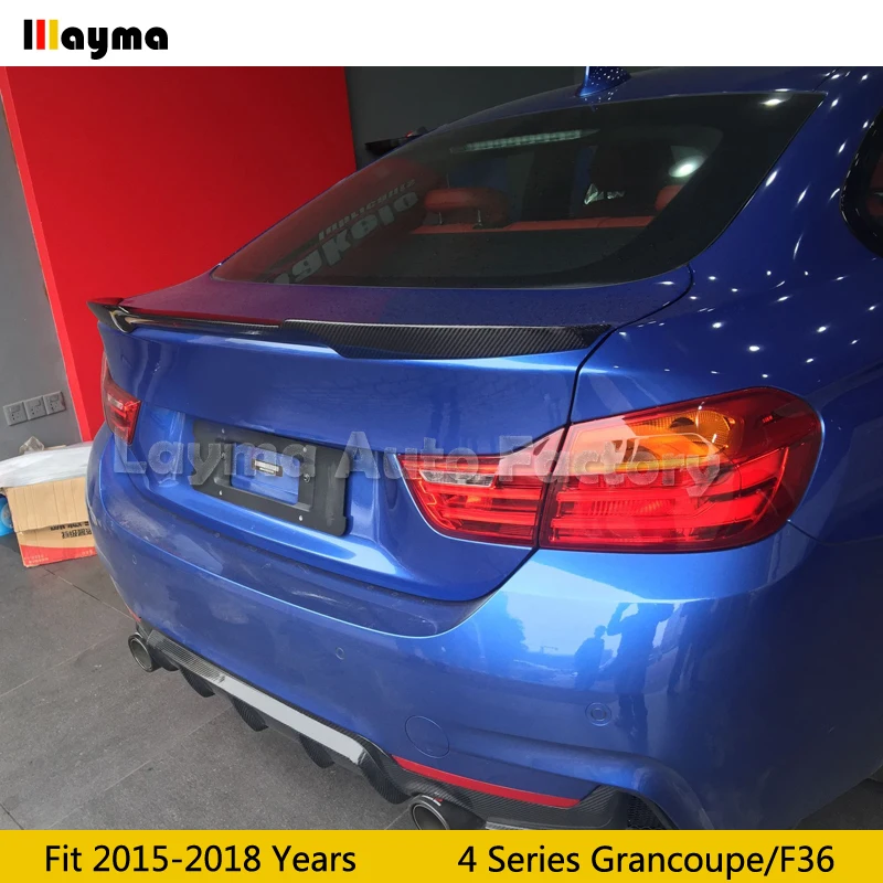 Задний спойлер для багажника из углеродного волокна BMW 4 серии Grancoupe F36 420i 425i 428i 430i
