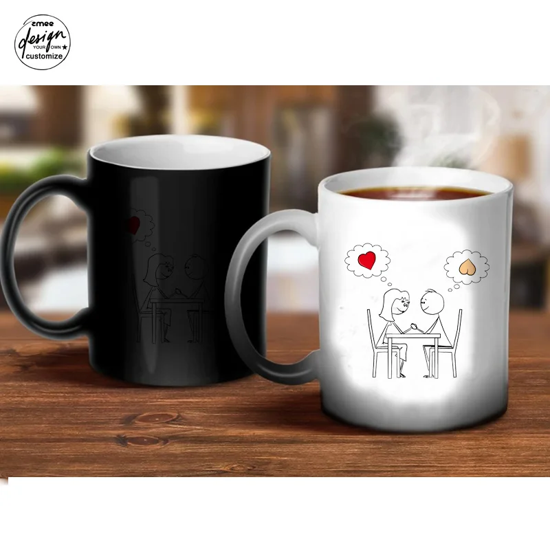 

Color Changing Mug Funny Cool Cups Gift Husband Magic Mugs Couple Gift Ceramic Mugs Coffee Birthday Valentine Day Gift for Men