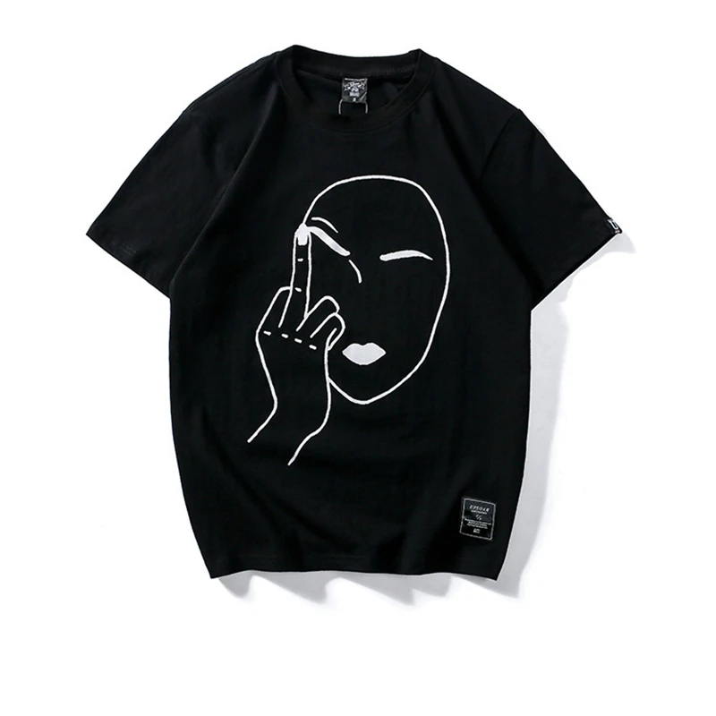 Летние мужские футболки уличная одежда Харадзюку футболка с принтом Мадонны