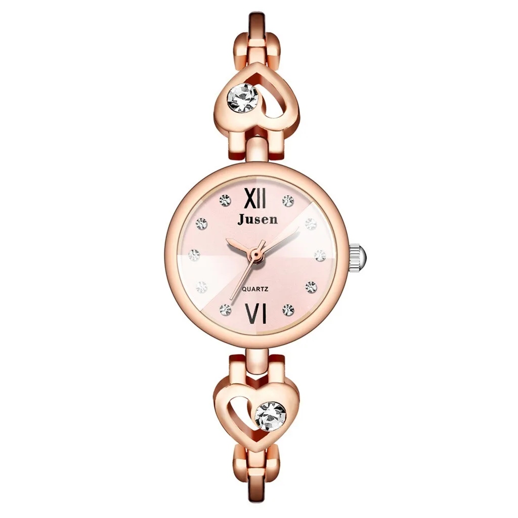 Женские повседневные часы-браслет в стиле колледжа с маленьким циферблатом