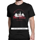 Мужская хлопковая футболка с принтом, круглым вырезом и принтом