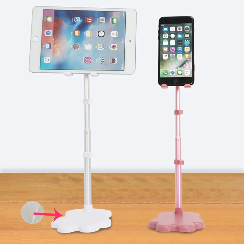 Милый кошачий телефон выдвижной настольный держатель алюминиевая настольная