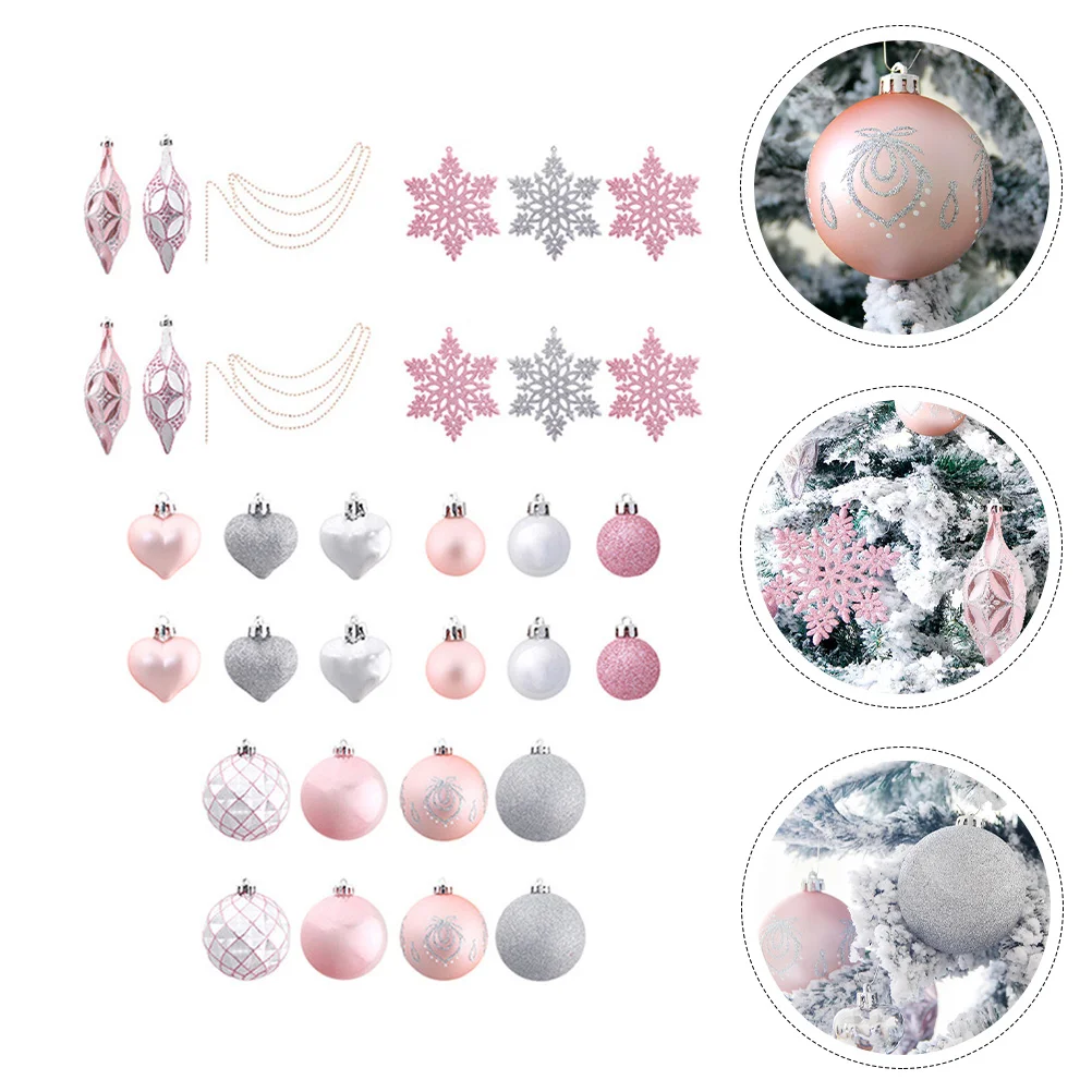 

50Pcs Adorable Xmas Decor Supply Hanging Decorative Christmas Hangings