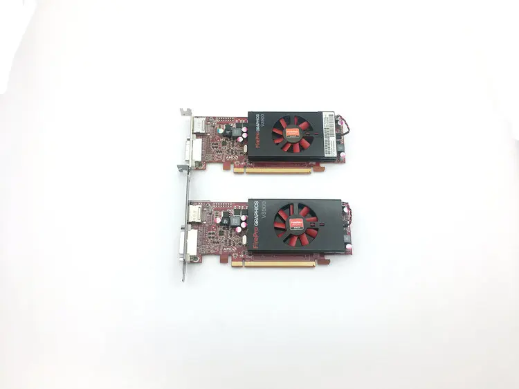 Оригинальная профессиональная Видеокарта ATI FirePro V3900, 1 ГБ, графический дизайн САПР, поддержка 4k HD